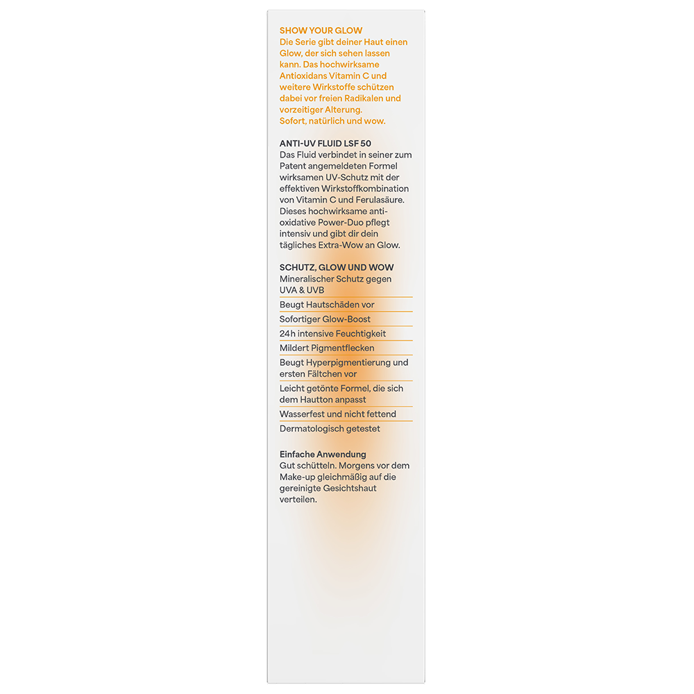 Bild: lavera Glow by Nature Anti UV Fluid LSF 50