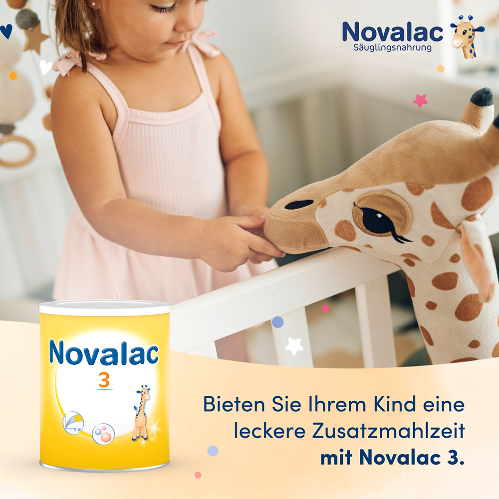 Bild: Novalac 3 Milchpulver für Kleinkinder 1-3 Jahre