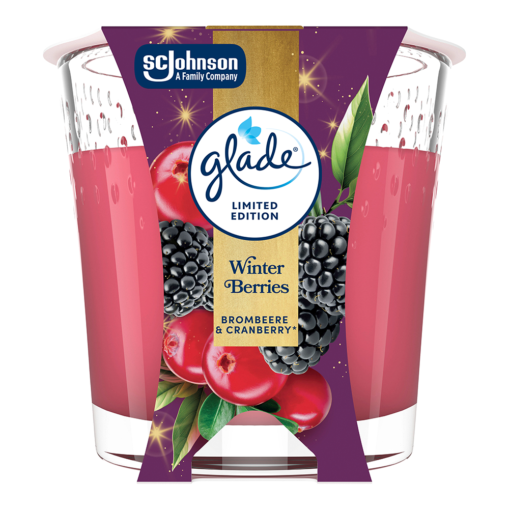 Bild: Glade Duftkerze Winter Berries