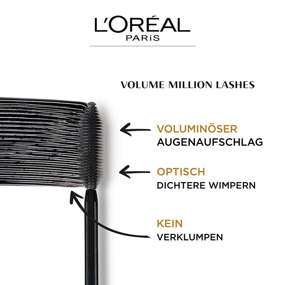 Bild: L'ORÉAL PARIS Volume Million Lashes schwarz