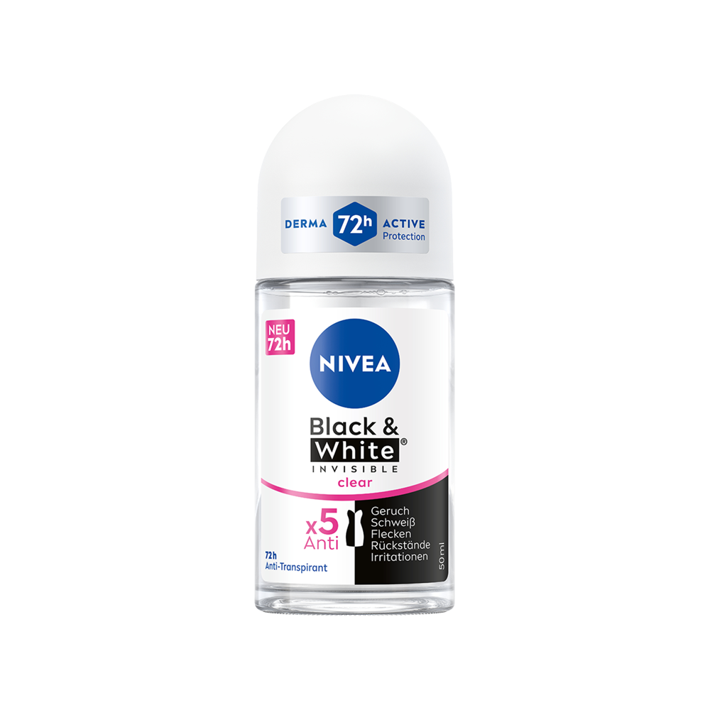 Bild: NIVEA Deo Roll On Black & White Clear