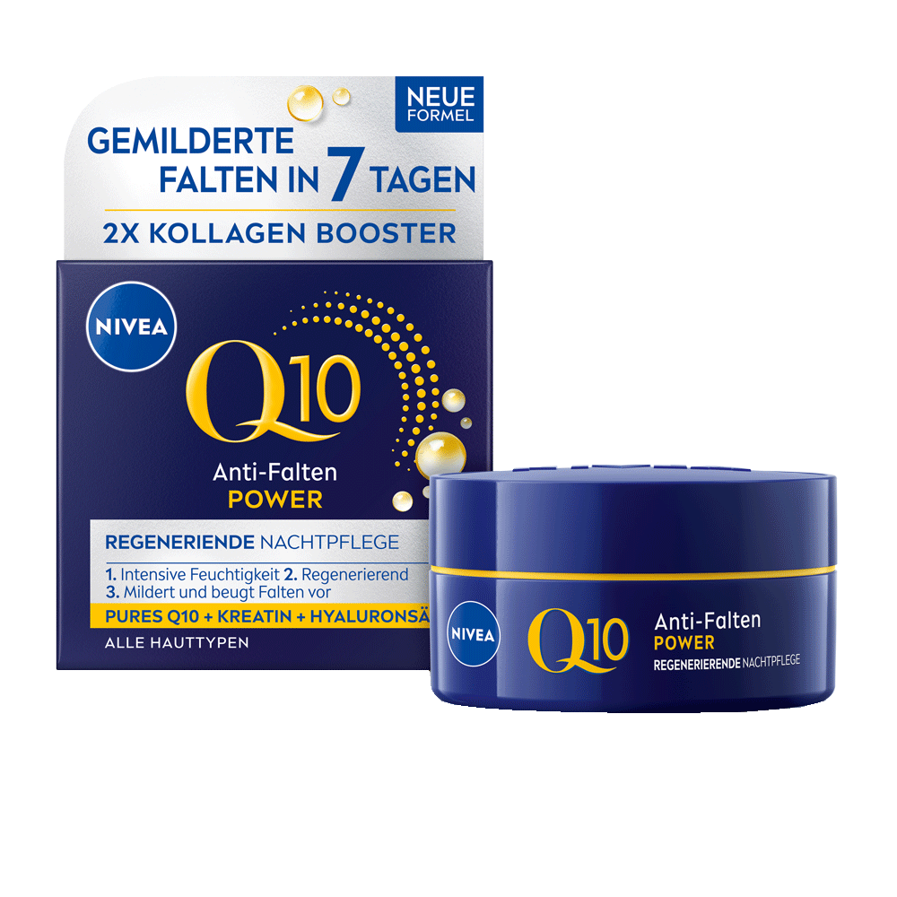 Bild: NIVEA Q10 Anti-Falten Power Nachtpflege 