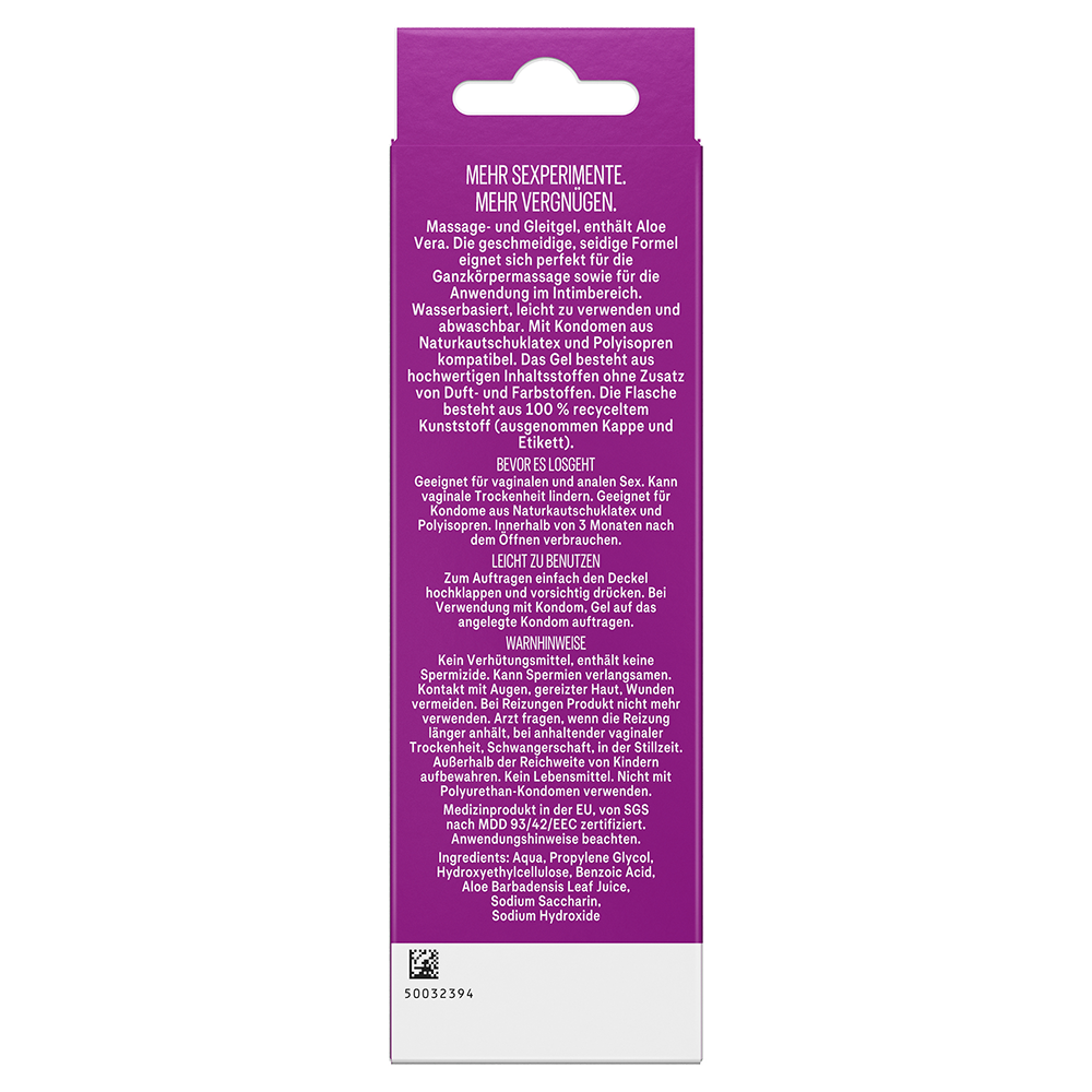 Bild: durex play 2in1 Massage & Gleitgel Aloe Vera 