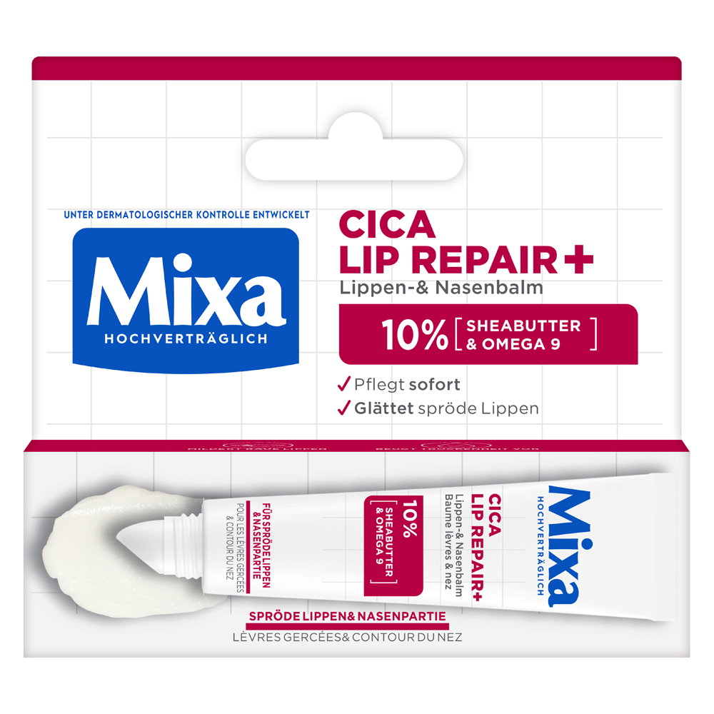 Bild: Mixa Cica Lip Repair+ Lippen- & Nasenbalsam