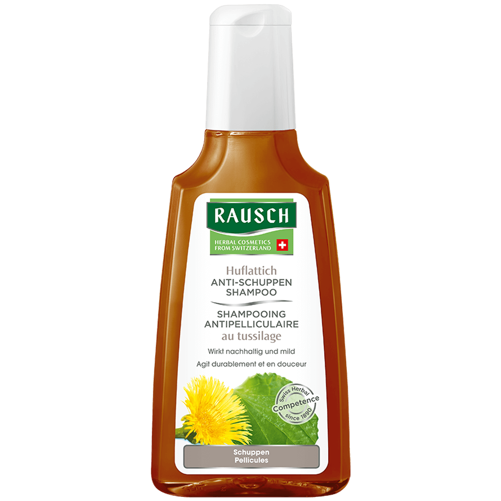 Bild: RAUSCH Huflattich Anti Schuppen Shampoo