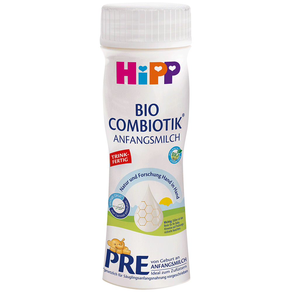 Bild: HiPP Bio Combiotik Pre Anfangsnahrung Trinkfertig