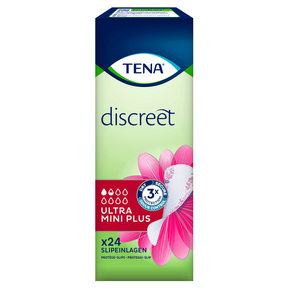Bild: TENA Discreet Slipeinlagen Ultra Mini Plus