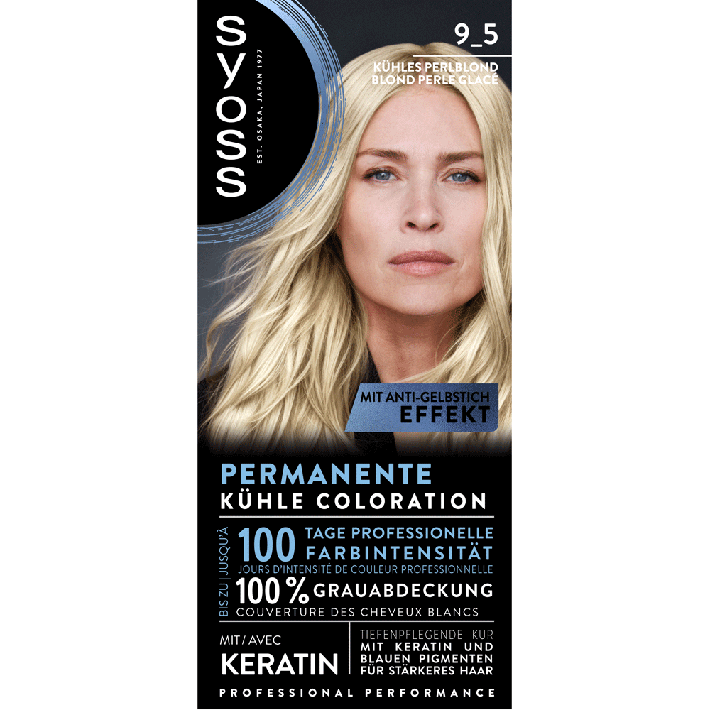 Bild: syoss Permanente Coloration Kühles Perlblond