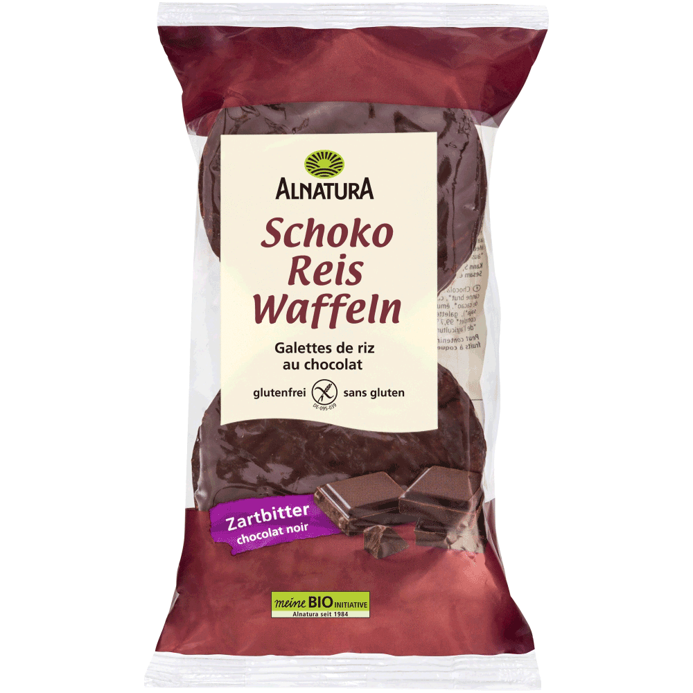 Bild: ALNATURA Schoko Reis Waffeln