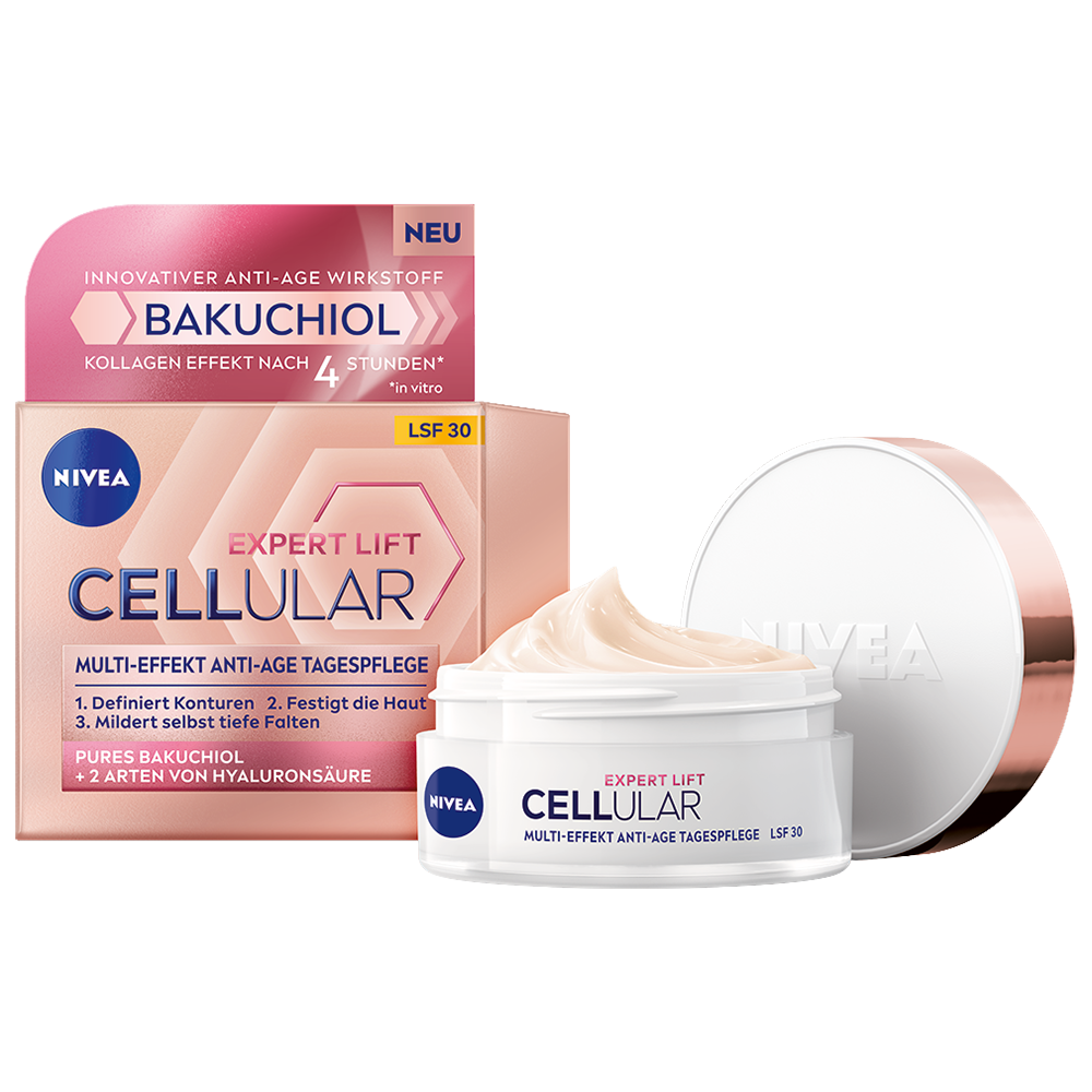 Bild: NIVEA Cellular Expert Lift Tag & Serum Set