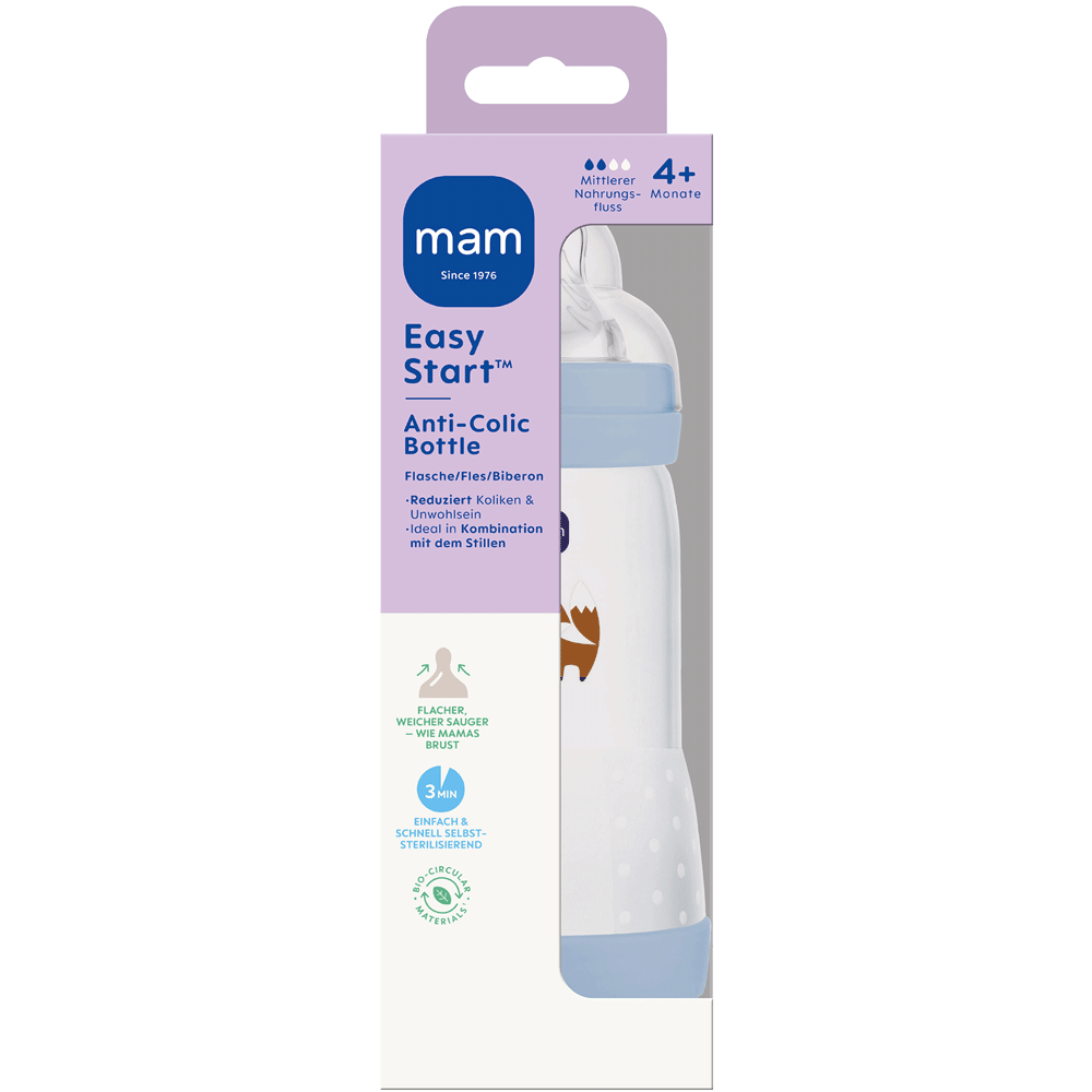 Bild: MAM Easy Start Anti Colic Bottle 4+ Monate 