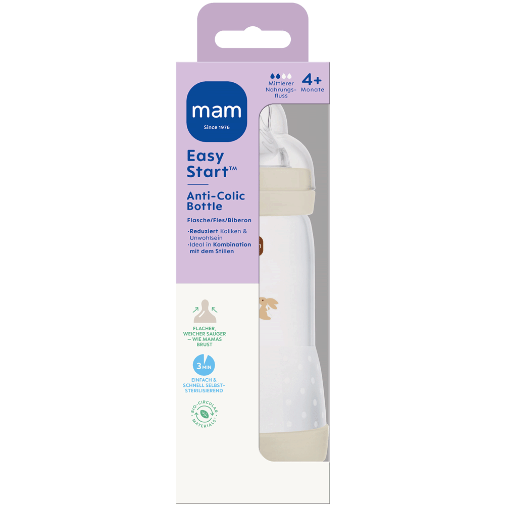 Bild: MAM Easy Start Anti Colic Bottle 4+ Monate 