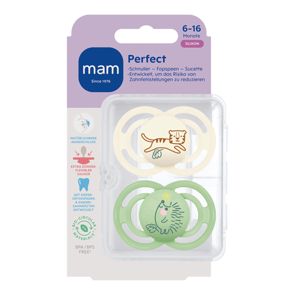 Bild: MAM Schnuller Perfect Silikon 6-16 Monate