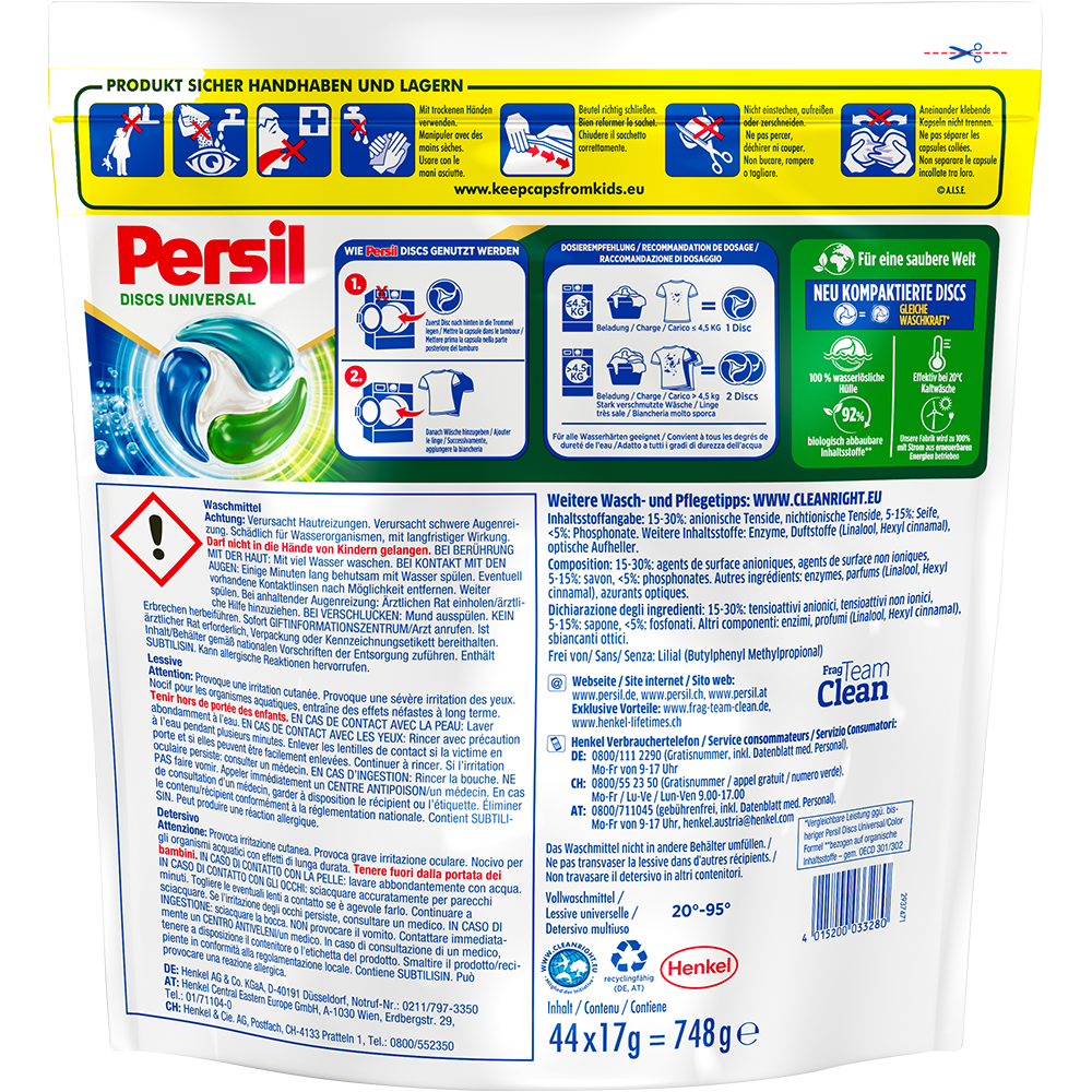 Bild: Persil 4in1 Discs Universal 