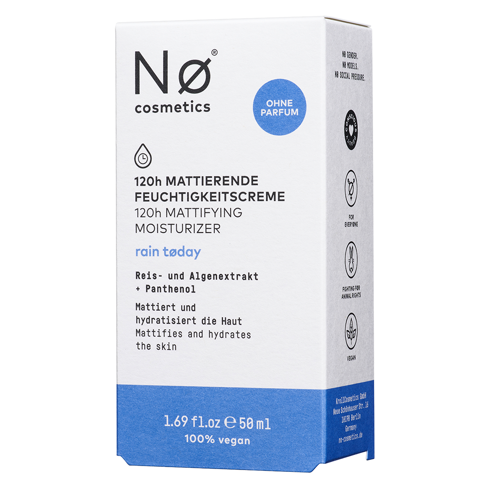 Bild: No Cosmetics 120h Mattierende Feuchtigkeitscreme 