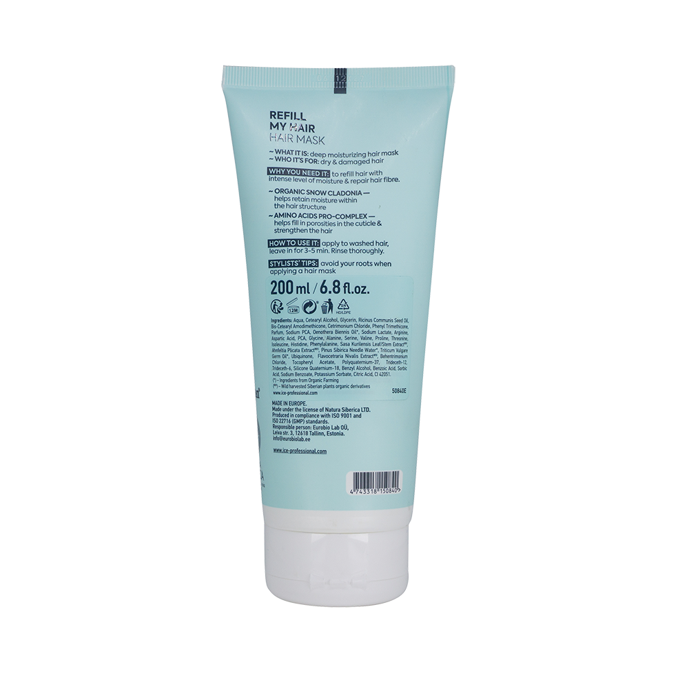 Bild: ICE Professional by Natura Siberica Haar Maske Refill my Hair