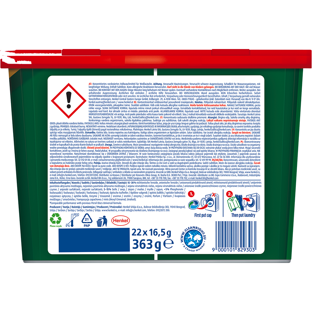 Bild: Persil 4in1 Discs Universal 