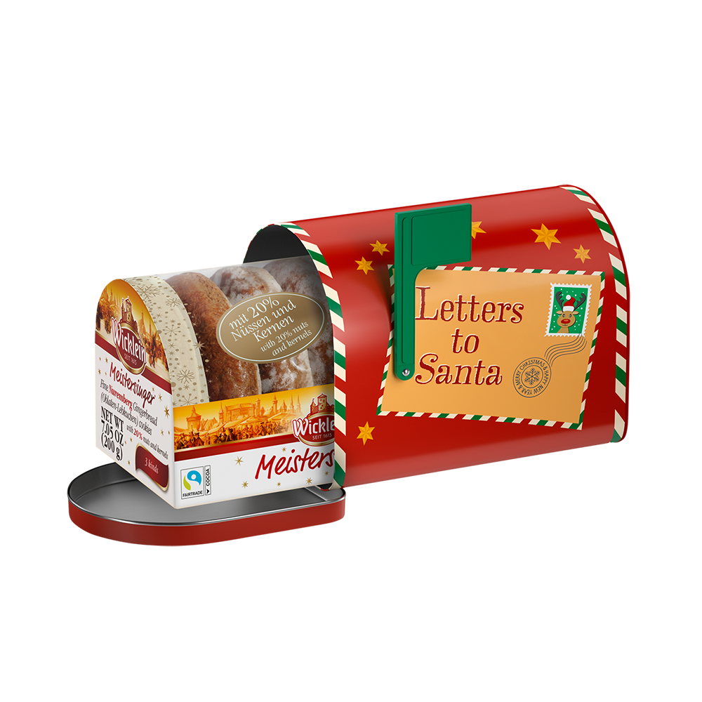 Bild: Wicklein Letters to Santa Lebkuchen 