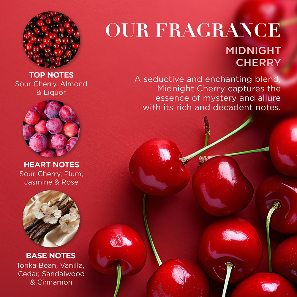 Bild: Baylis & Harding Geschenkset Luxury Washbag Midnight Cherry 