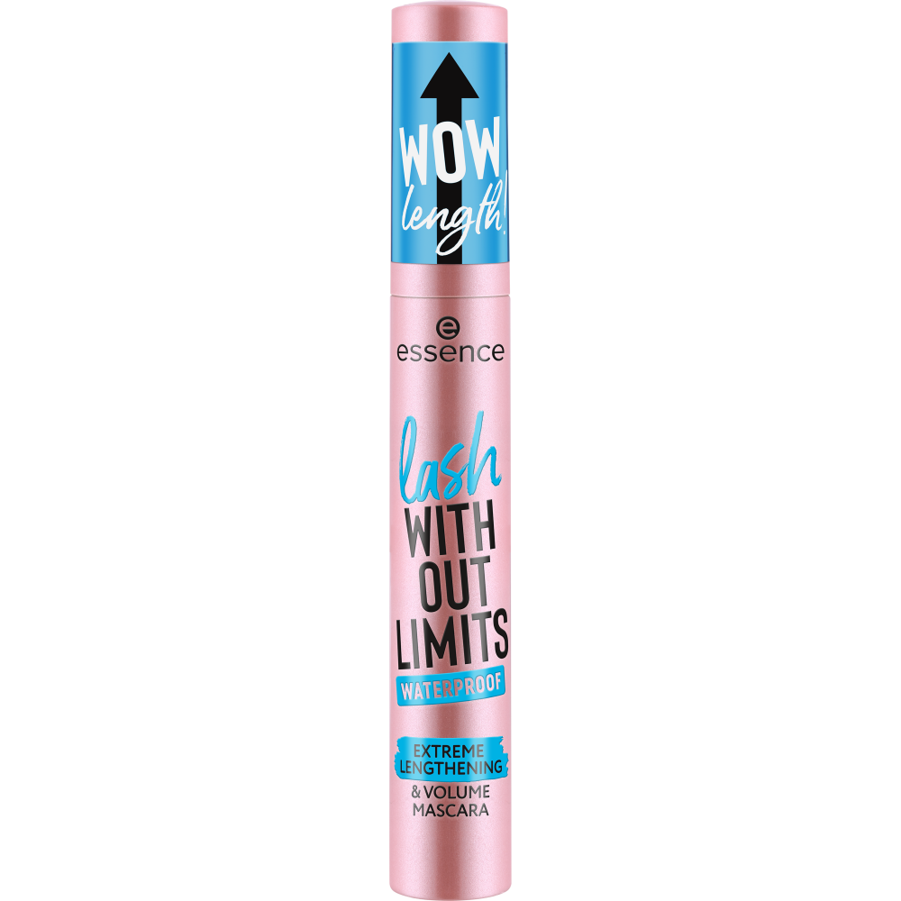 Bild: essence lash WITHOUT LIMITS WATERPROOF EXTREME LENGTHENING & VOLUME MASCARA 03