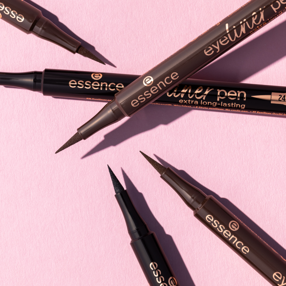 Bild: essence eyeliner pen extra long-lasting braun 020