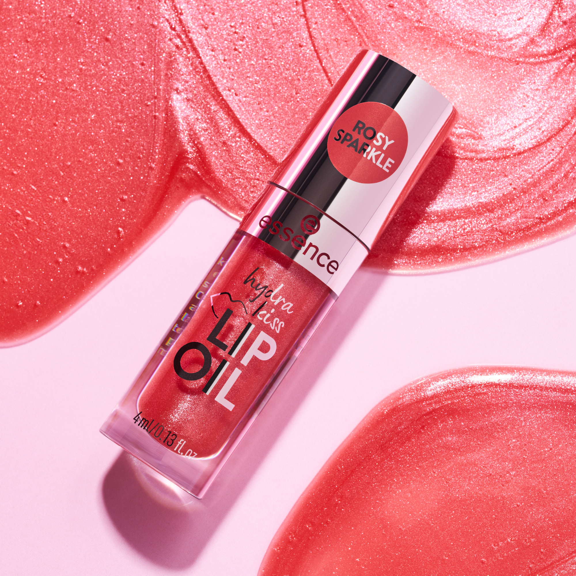 Bild: essence hydra kiss LIP OIL Rosy Sparkle Rosy Sparkle