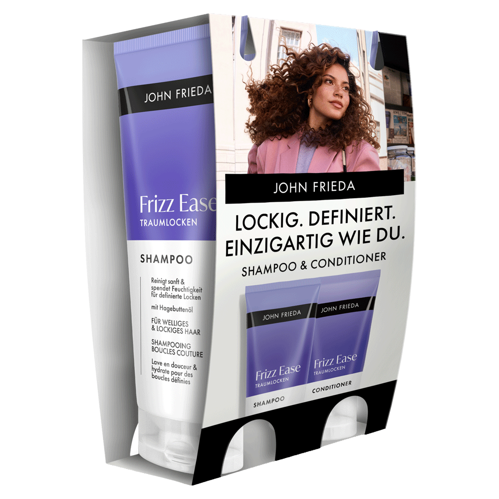 Bild: JOHN FRIEDA FRIZZ EASE Traumlocken Duo Shampoo und Conditioner 