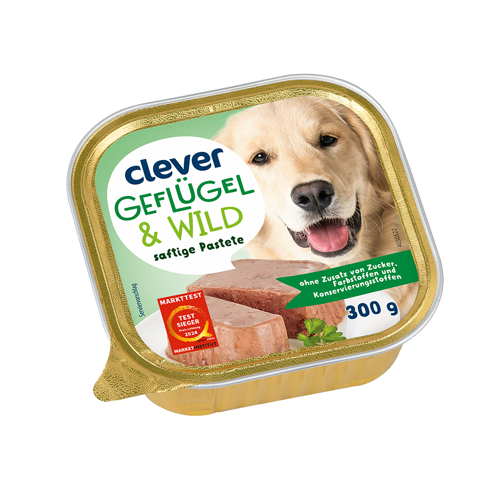Bild: clever Pastete Geflügel und Wild 