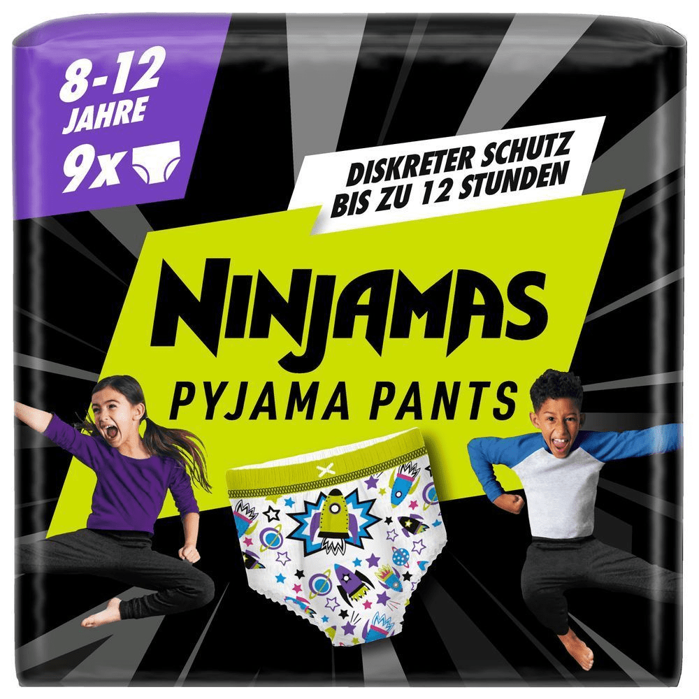 Bild: Ninjamas Pyjama Pants Raumschiff, 8 Jahre, 27kg-43kg