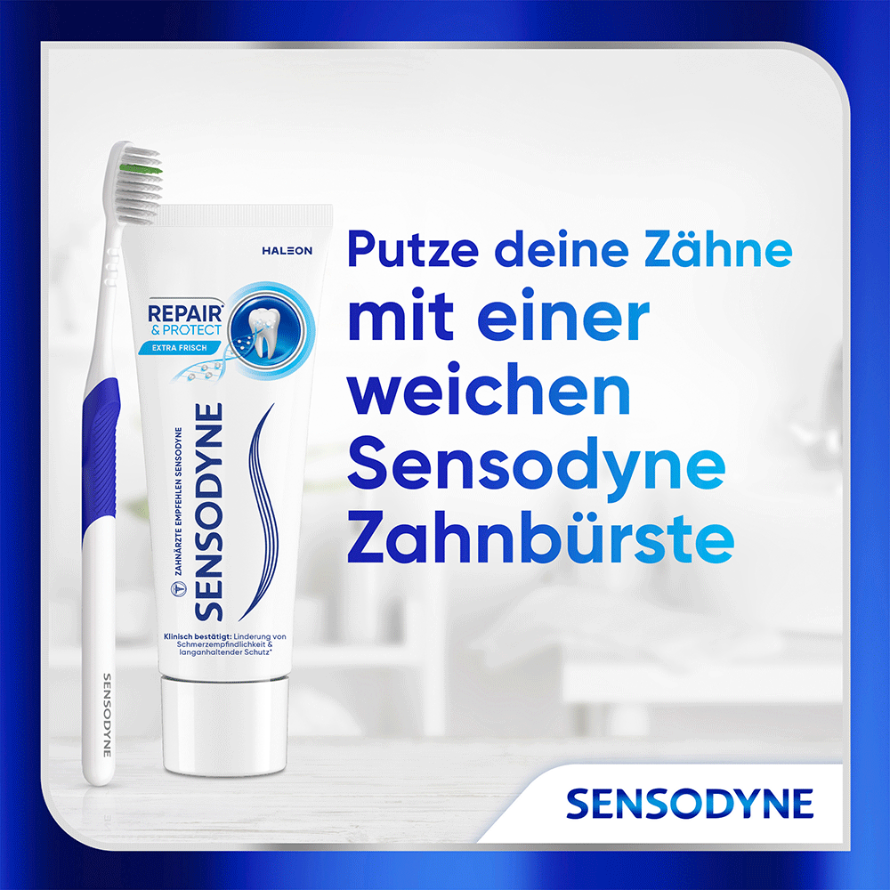 Bild: SENSODYNE Repair & Protect Extra Frisch Mini 