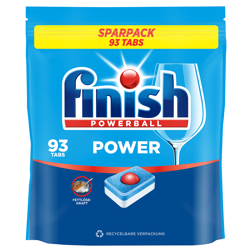 Bild: finish Powerball Power Geschirrspültabs Sparpack 