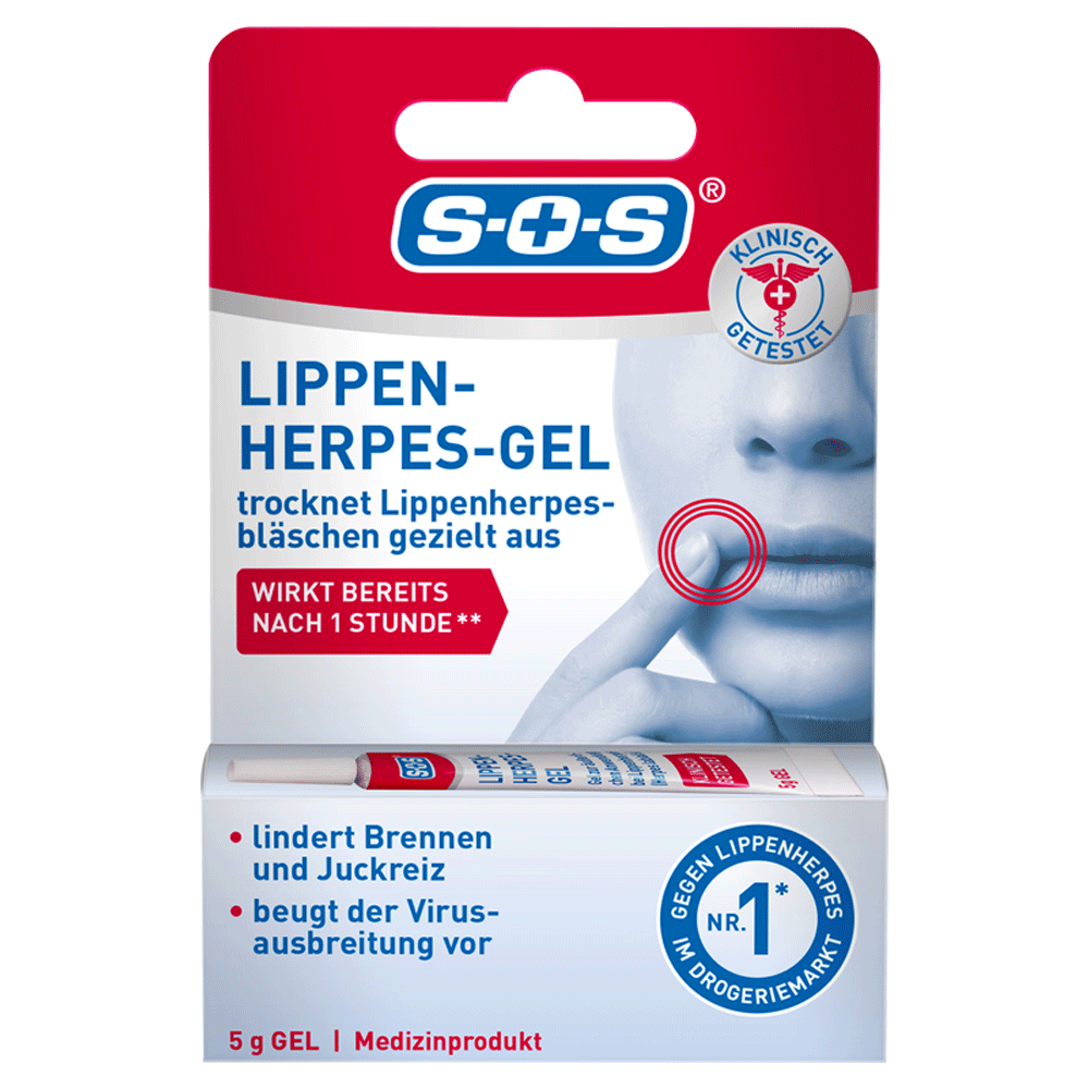 Bild: SOS Lippen Herpes Gel 