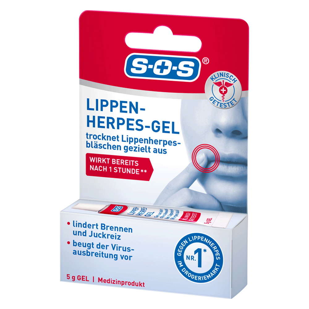 Bild: SOS Lippen Herpes Gel 