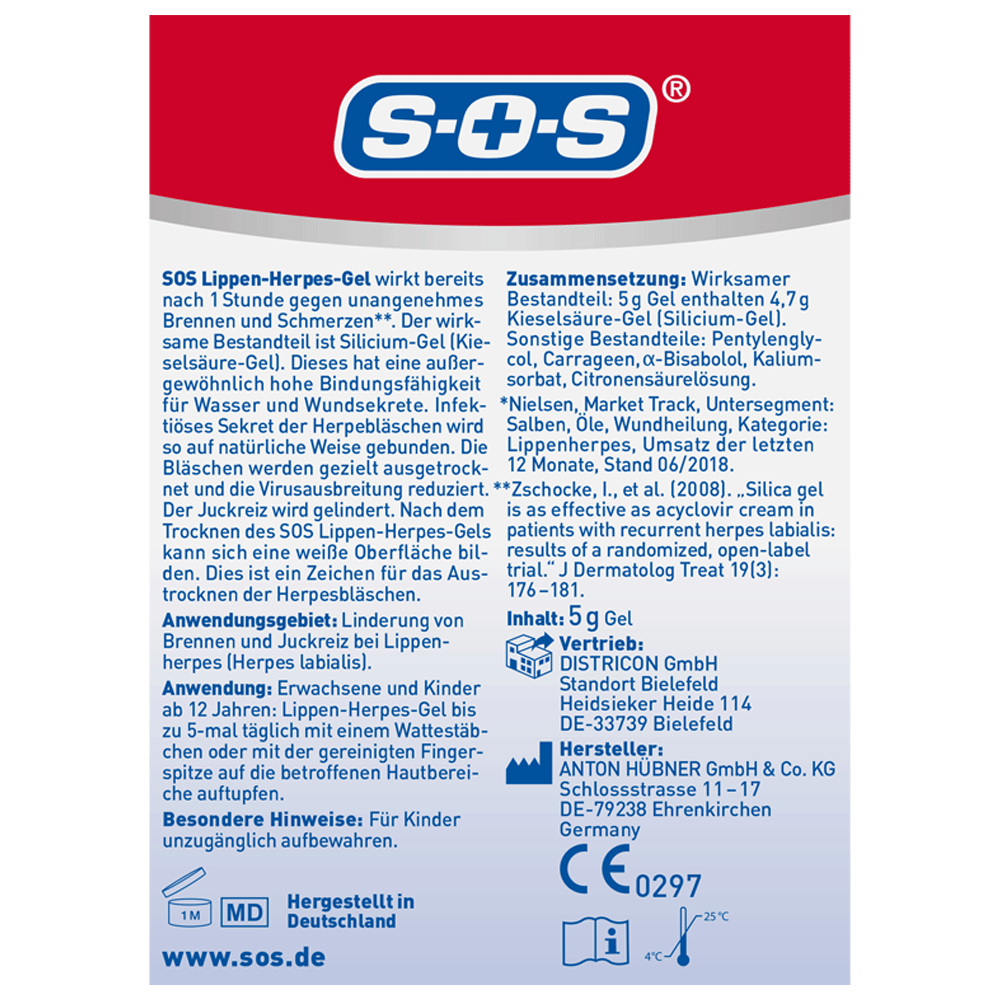 Bild: SOS Lippen Herpes Gel 