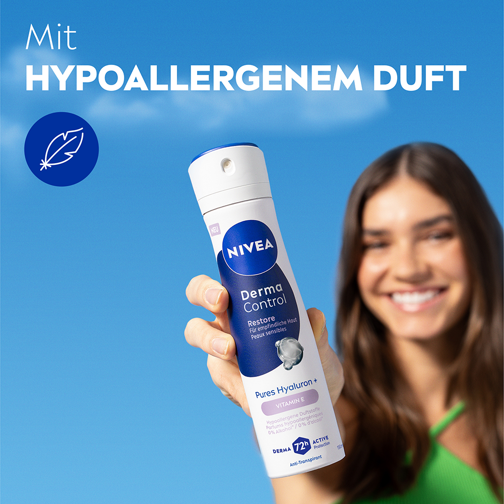 Bild: NIVEA Deo Spray Derma Control Restore 