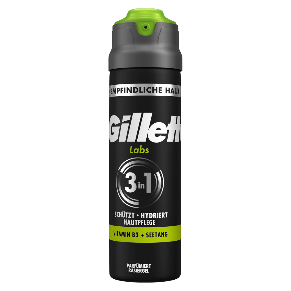 Bild: Gillette Labs schnell aufschäumendes Rasiergel für Männer