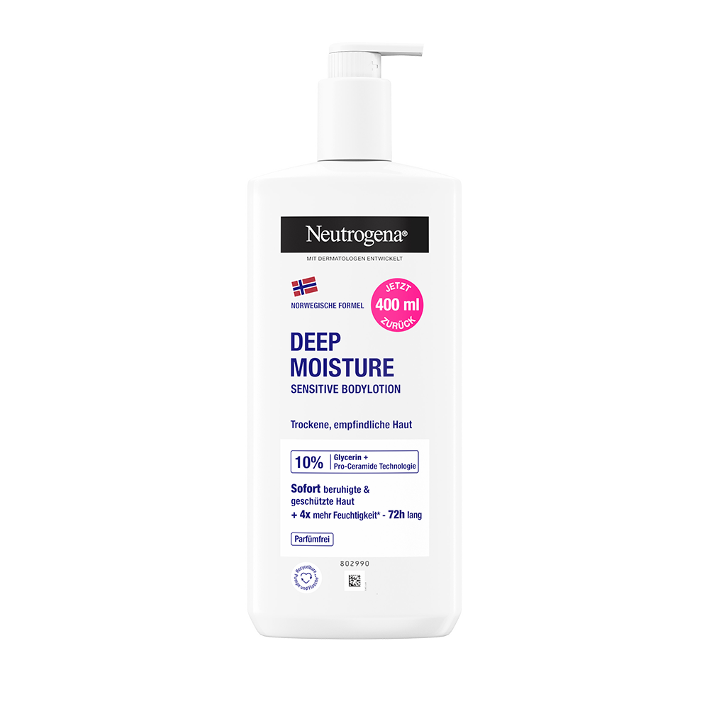 Bild: Neutrogena Bodylotion Deep Moisture Sensitiv