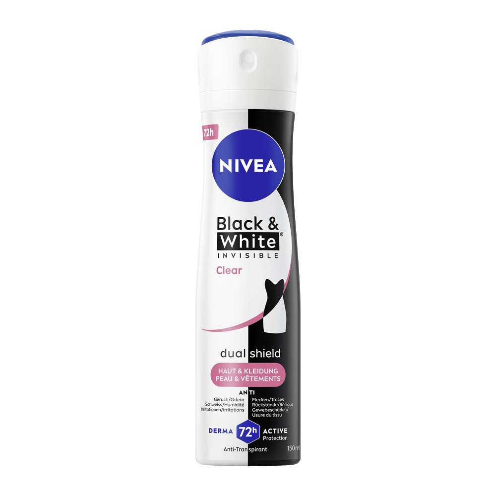 Bild: NIVEA Deo Spray Invisible Black & White Clear