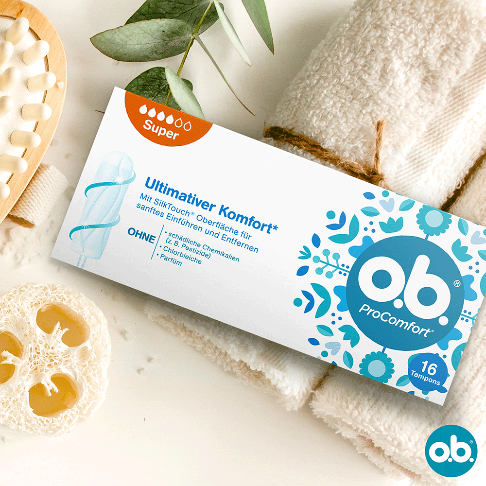 Bild: o.b. ProComfort Tampons Super 