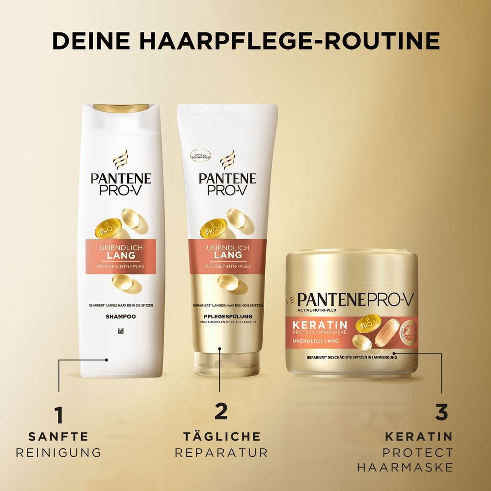 Bild: PANTENE PRO-V Keratin Haarmaske
