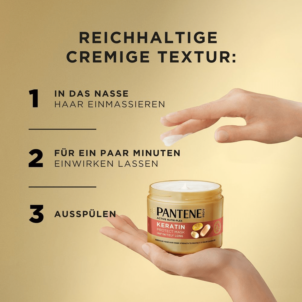 Bild: PANTENE PRO-V Keratin Haarmaske