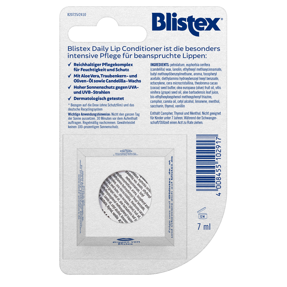 Bild: Blistex Intensive Care Lip Conditioner
