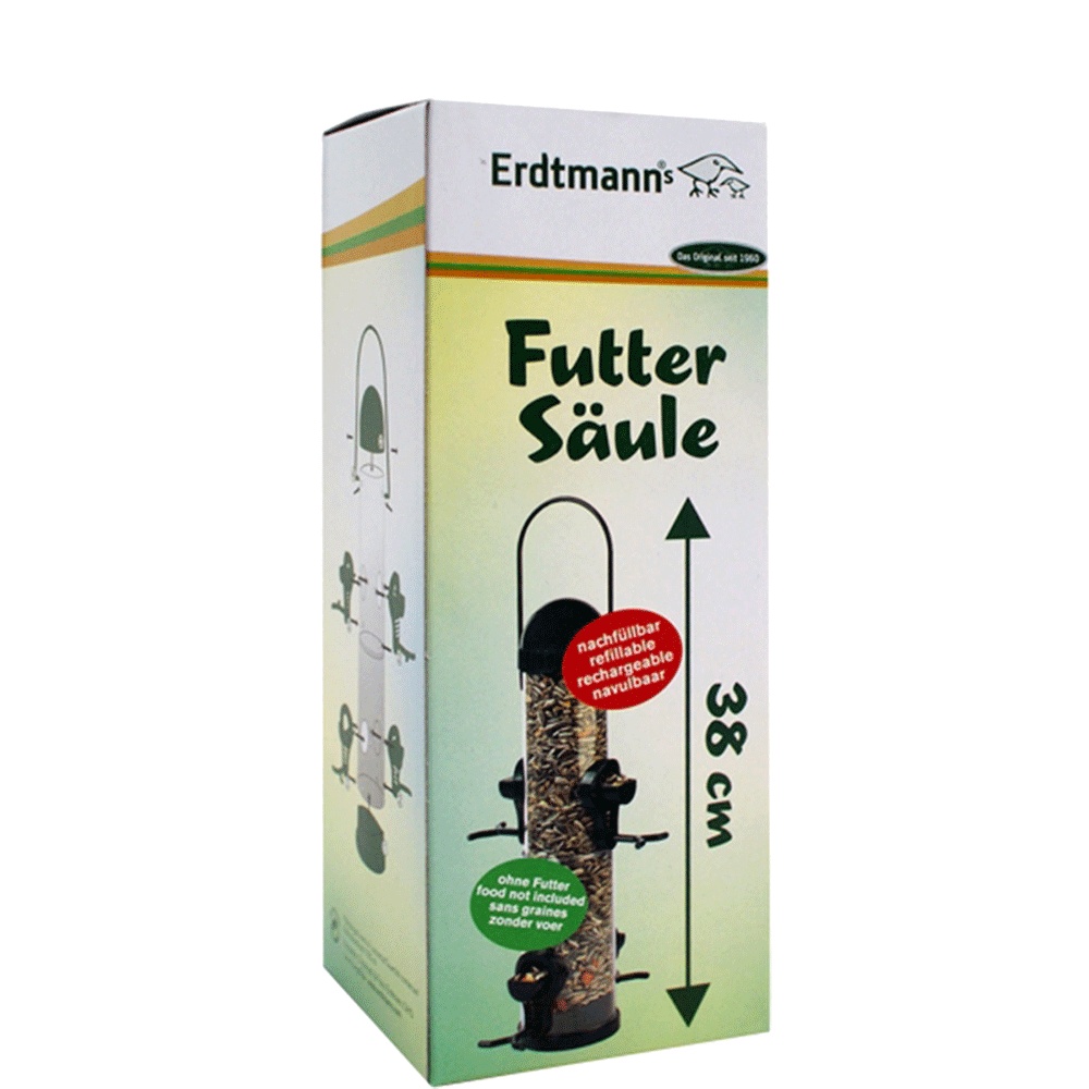 Bild: Erdtmanns Futtersäule für Vögel