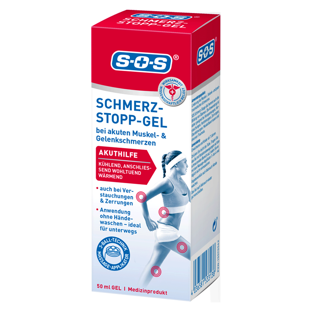 Bild: SOS Schmerzen Stopp Gel