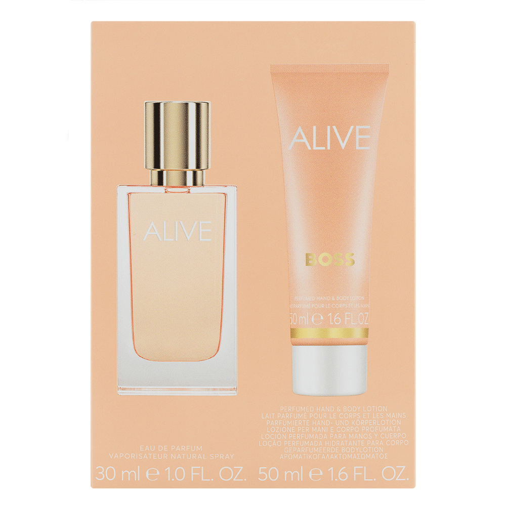 Bild: Hugo Boss Alive Geschenkset Eau de Parfum 30 ml + Body Lotion 50 ml 