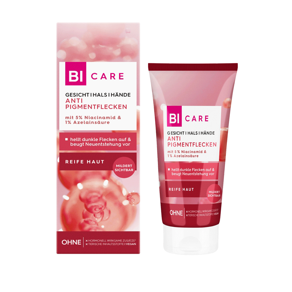 Bild: BI CARE Anti Pigmentflecken Creme