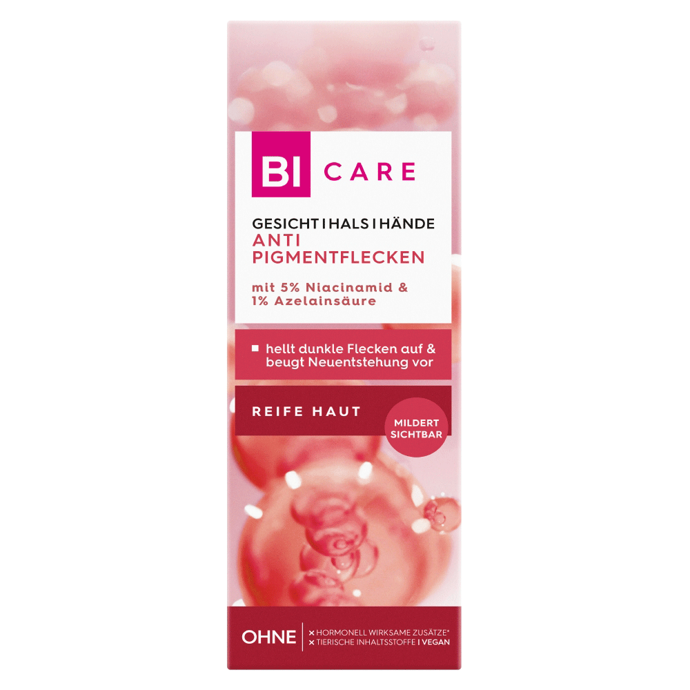 Bild: BI CARE Anti Pigmentflecken Creme