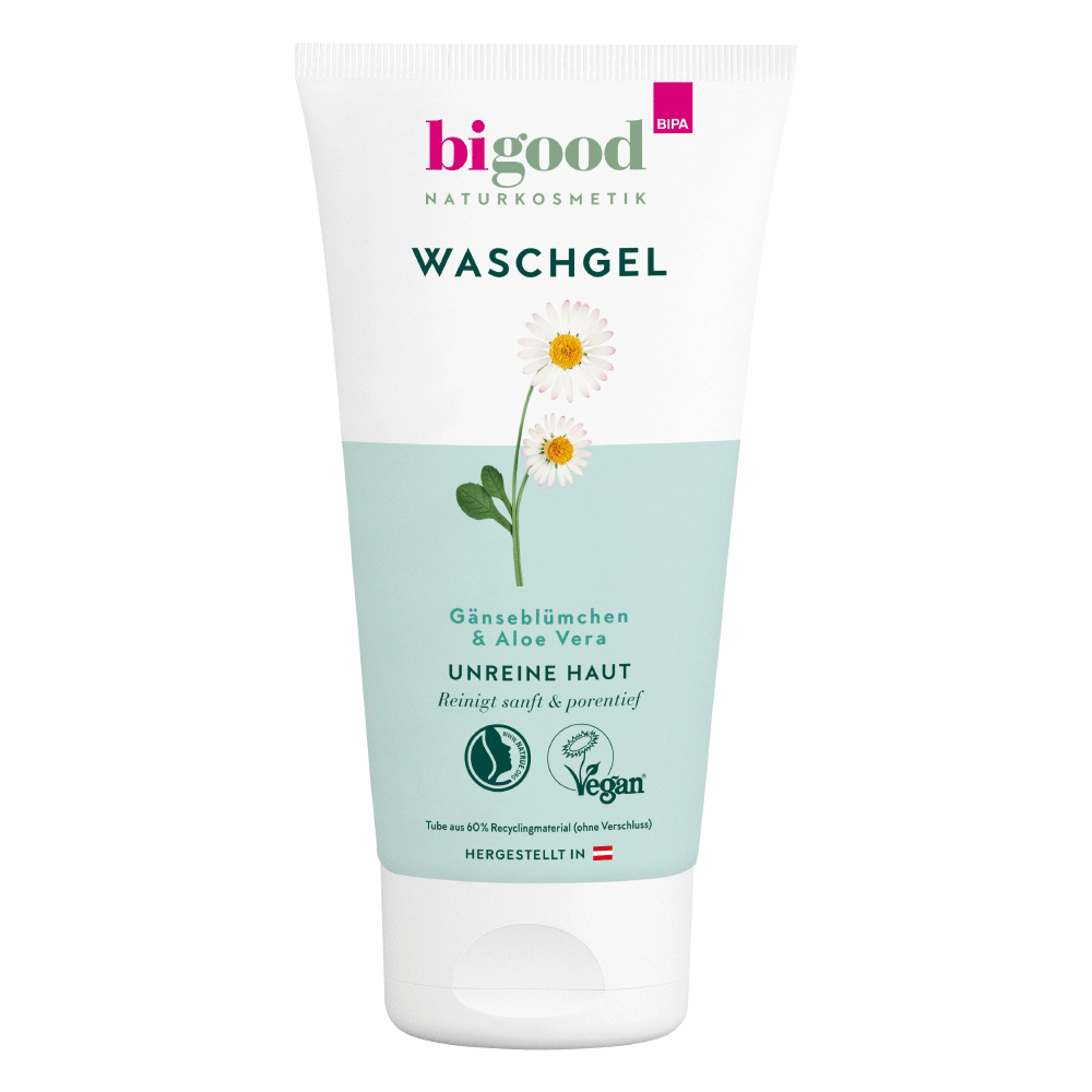 Bild: bi good Waschgel Gänseblümchen und Aloe Vera 