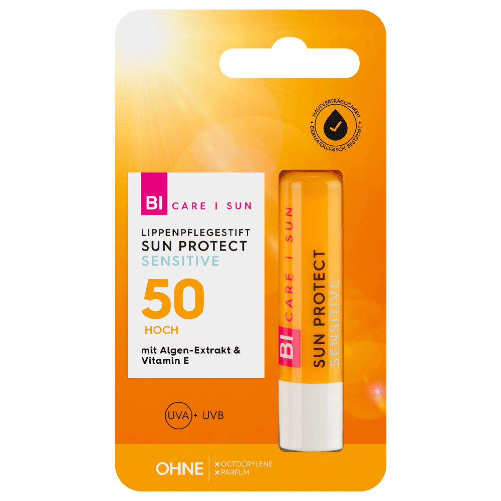 Bild: BI CARE SUN Lippenpflegestift Sun Protect Sensitive