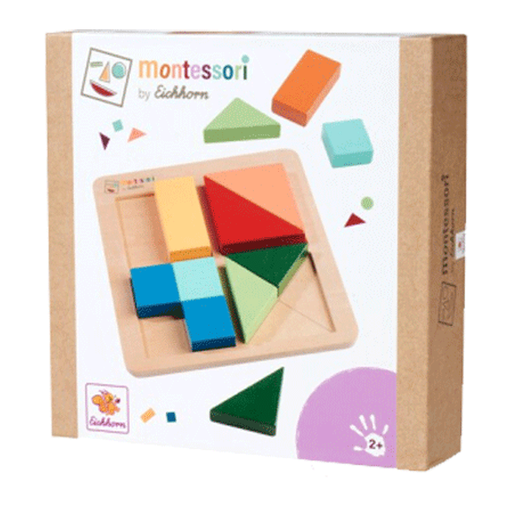 Bild: Eichhorn Montessori Formenpuzzle 